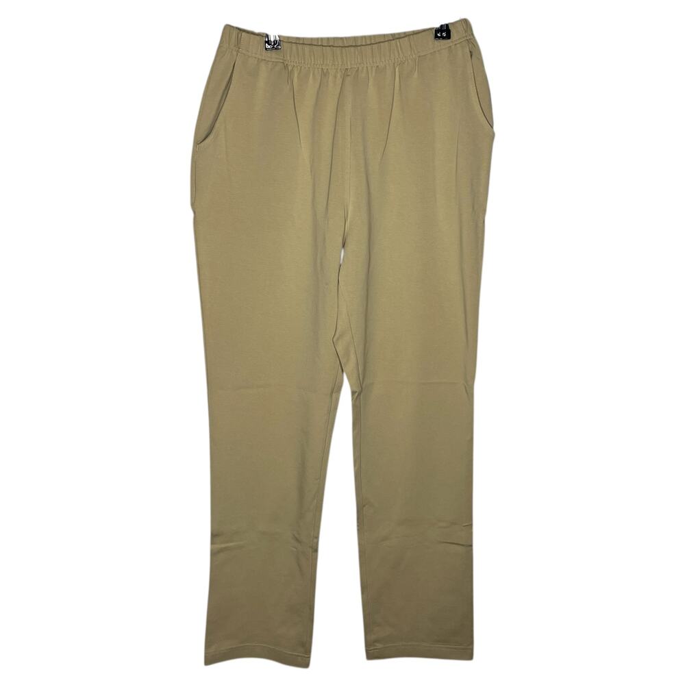 L.L. Bean Pants Women's M Perfect Fit Boulder Tapered Leg Stretch Pocket 252077